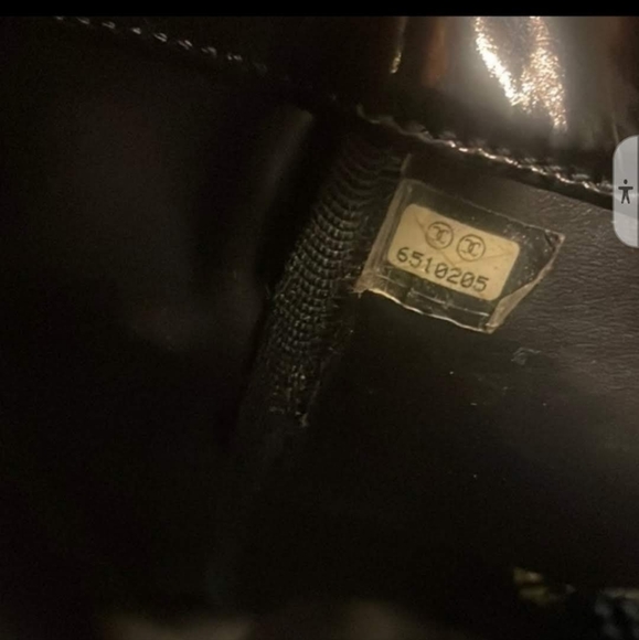 Designer CHANEL Patent Perforated Leather Triple CC Tote Bg with Pouch! - Picture 10 of 14